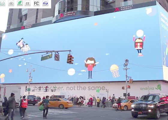 Affichage LED plein couleur publicitaire Affichage LED extérieur Billboard P10 pour centre commercial Installation fixe