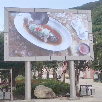 Affichage LED plein couleur publicitaire Affichage LED extérieur Billboard P10 pour centre commercial Installation fixe