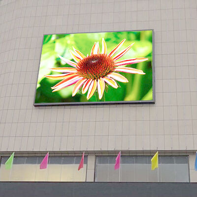 Affichage LED plein couleur publicitaire Affichage LED extérieur Billboard P10 pour centre commercial Installation fixe