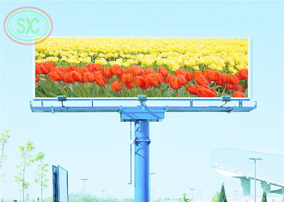 Ip65 RVB a mené l'affichage 6500k polychrome extérieur à 9500k avec l'effet 3d