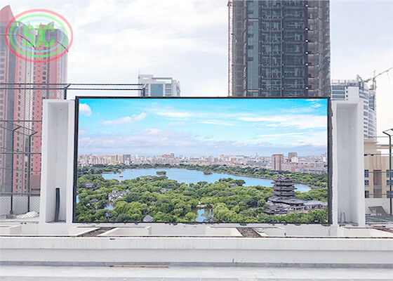 Vente à chaud Écran LED plein couleur extérieur étanche à l'eau Epistar haute résolution