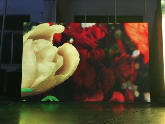Bon prix De location affichage à LED l'angle de visualisation large polychrome visuel de panneau de mur de l'avant P3.91 de Cabinet d'intérieur du service 500X500MM en ligne