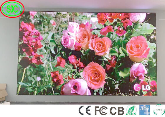 Écran LED à couleur entière intérieur P2.5 Écran LED 6500cd/m2 programmable