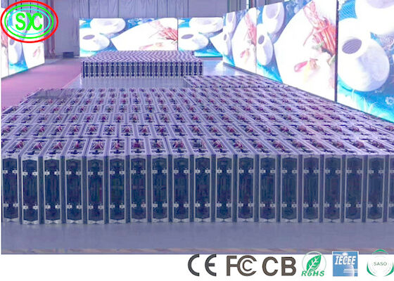 P3 300W/M2 CB Affichage LED à couleur complète intérieur SMD2121 1R1G1B écran LED à couleur complète