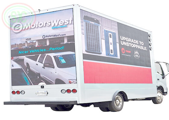 Chine Full Color Led Mobile Truck P5 Mobile LED afficher des panneaux d'affichage publicitaires à l'extérieur