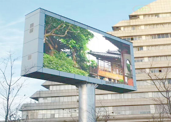 Écran d'affichage LED publicitaire à couleur complète résistant à l'eau et aux températures élevées