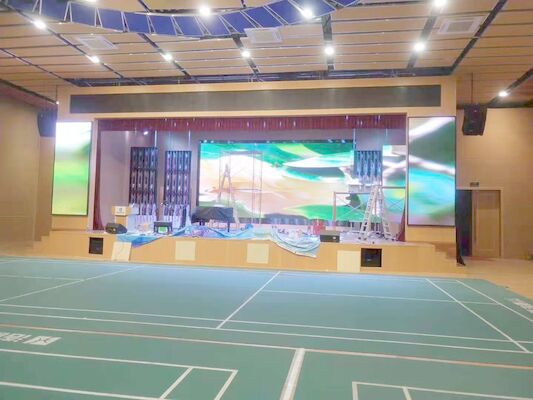 Poids léger HD Full Color LED Screen Video Wall Smd P3 Armoire de location intérieure pour scène