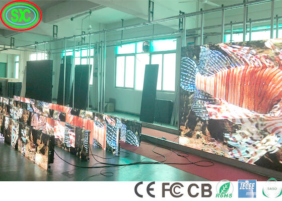 P3.91 1R1G1B SMD2121 Affichage LED sur scène intérieure 65410 points /m2 écran LED à couleur complète