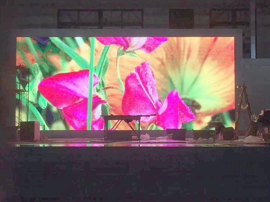 Écran en aluminium coulé sous pression ultra-clar, sans tache RGB P2.5 7500cd/m2 Affichage LED publicitaire intérieur