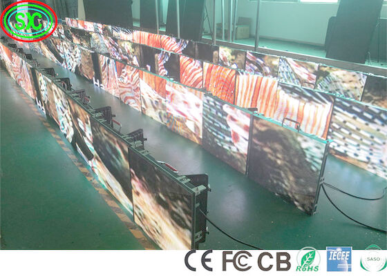 900cd/m2 SASO IECEE Écrans à LED de scène P3.91 7056 Points Scène LED Vidéo mur led écran de fond de scène