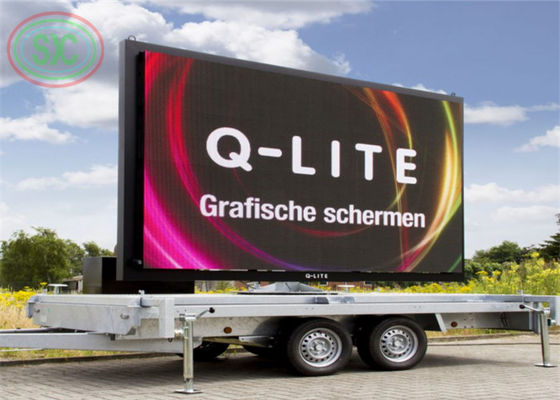 Affichage à LED mobile du panneau de signalisation de la remorque