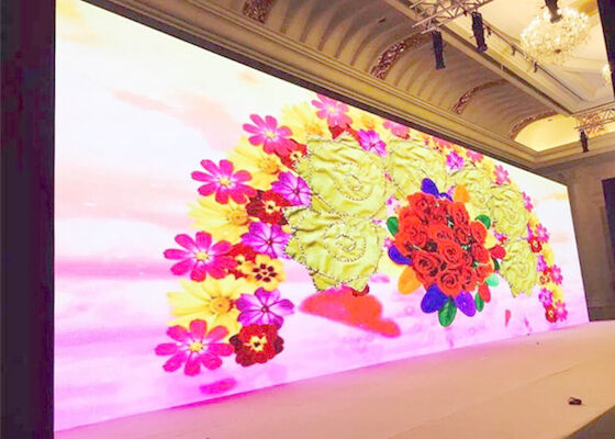 Display LED géant intérieur à haute résolution et luminosité P1.875 Panneaux d'affichage couleur complète
