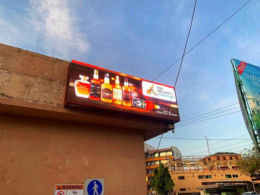 Écran d'affichage à LED P8 extérieur Paroi d'affichage à LED extérieure fixe Paroi vidéo à LED