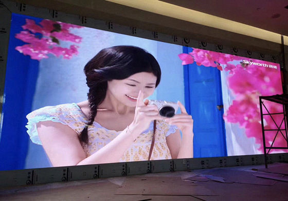 SMD Affichage LED à couleur entière à l'intérieur Location Écran mural vidéo LED haute résolution P3