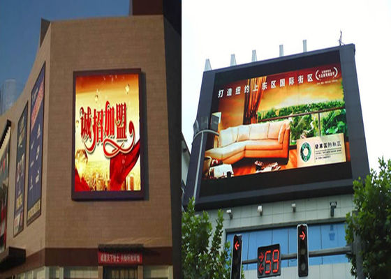 Écran d'affichage numérique LED publicitaire P5 en plein air personnalisé Panneaux LED haute luminosité