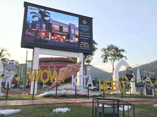 Bon prix P6 Armoire étanche à l' eau LED Panneau d' affichage en aluminium, affichage vidéo LED à haute luminosité en ligne