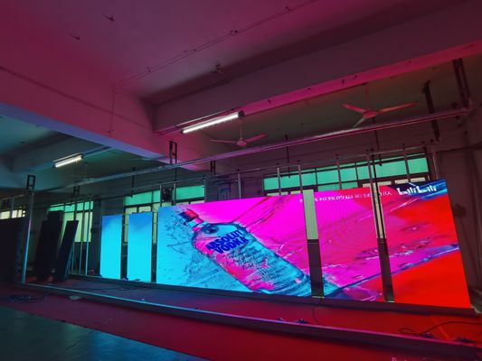 Fonction vidéo HD P3.91 500*1000mm Écran d'affichage LED extérieur intérieur Pour panneaux de location de scène