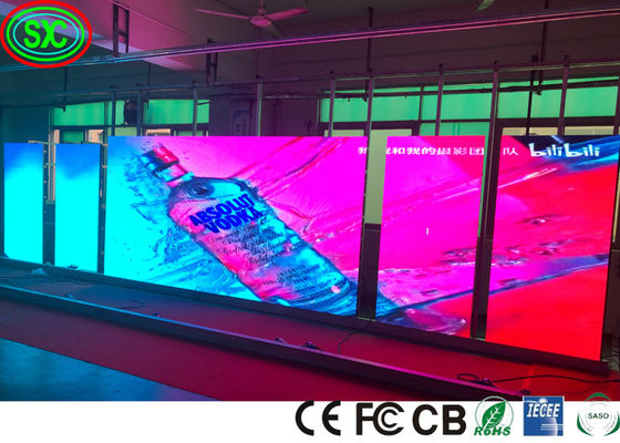 Écran LED sur scène 2021 Intérieur P3.91 P4.81 Taux de rafraîchissement élevé au-dessus de 1920hz Affichage Église École Hôtel