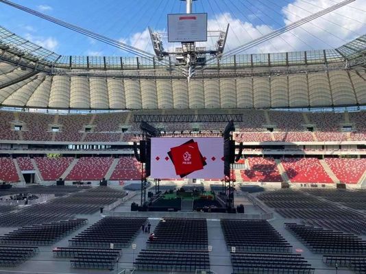 P3.91mm Panneau mural vidéo LED couleur entière intérieure 5000cd Luminosité IP65