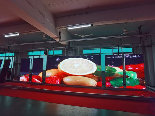 Intérieur P3.91 500*1000 Affichage vidéo à LED à couleur complète