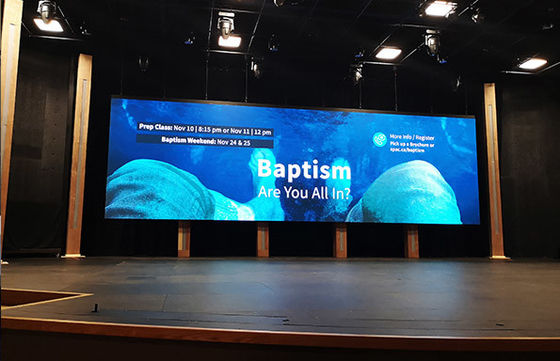 Écran à LED HD couleur complète intérieure P2 Densité de pixels 250000