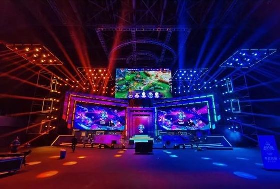 Bon prix Affichage LED couleur complète à l'intérieur avec RGB 3 en 1 SMD2121 taille de lampe et traitement du signal de 10 ou 14 bits pour une sortie vidéo fluide et dynamique en ligne