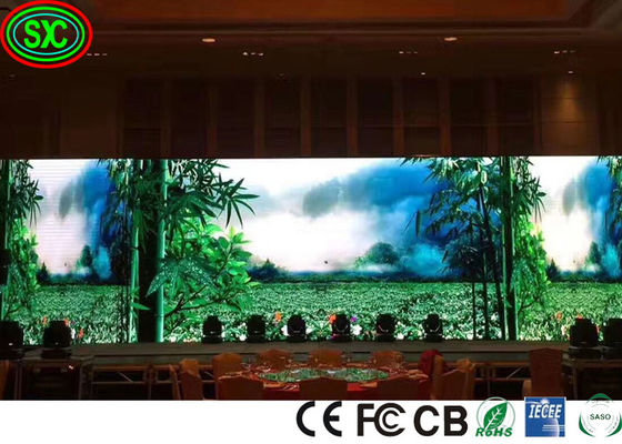 1100cd/m2 500mcd Écran LED de location de scène IECEE pour événements en directÉcran LED à couleur complète
