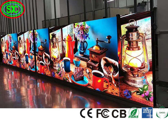 1100cd/m2 500mcd Écran LED de location de scène IECEE pour événements en directÉcran LED à couleur complète