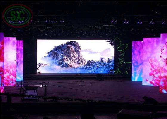 Écran mural vidéo LED intérieur haute luminosité à couleur HD fixe