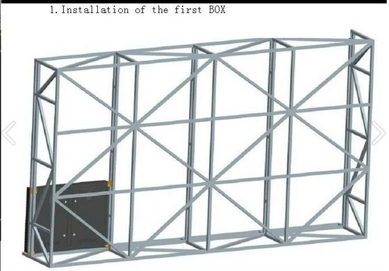 Écran LED P10 extérieur couleur, pas de pixel 10mm, couleur, puissance 600W