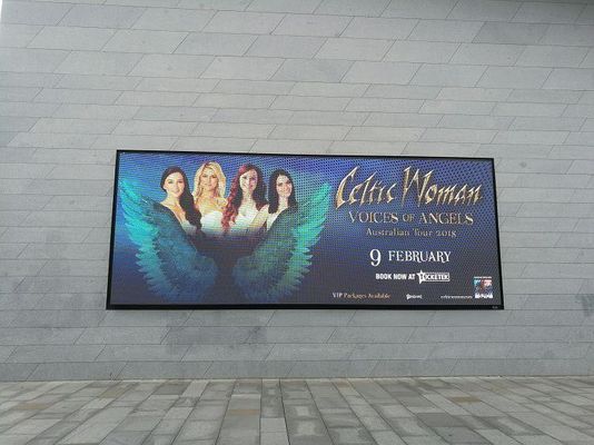 Écran LED P6 double face, pixels de 6 mm, étanche IP65