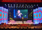 haute luminosité Écran de fond de scène intérieure mince P4.81 Location LED Video Wall