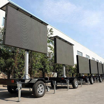 P6 publicité extérieure Écran LED mobile étanche à l'eau Panneau LED monté sur véhicule/fourgonnette/camion