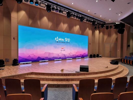 Bon prix Écran visuel d'intérieur de Digital de mur de l'écran LED de studio du fond d'étape de HD P3.91 P4.81 Indoor500X500 millimètre LED TV en ligne