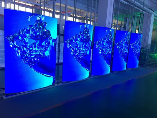 Affichage LED à couleur complète en intérieur sans couture P5 High Definition SMD 3 en 1 Léger