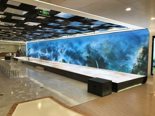 P4 SMD LED écran en aluminium moulé / écran LED mural vidéo multicolore intérieur, garantie 3 ans