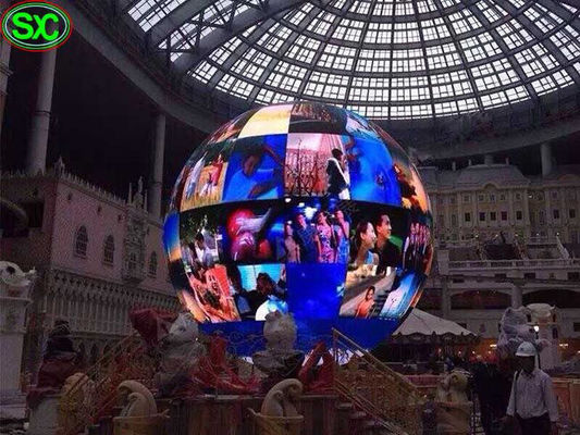 Écran d'affichage LED à sphère IP68 avec puce Epistar pour vidéo