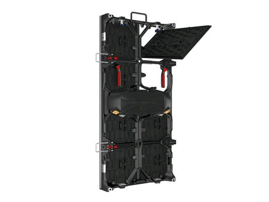 HD P4 Standard 512x512mm Armoire en aluminium sous pression Affichage plein couleur intérieur