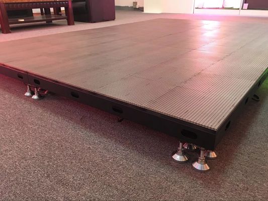 P3.91 Éclairage LED à couleur entière intérieur Plancher de danse 250*250 mm Module LED 65410 points/m2