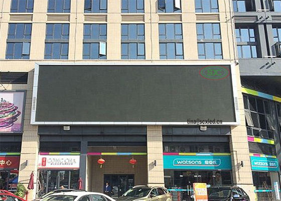 Installation fixe extérieure Dissipation rapide de la chaleur Publicité Panneau d'affichage P8 P10 Externe Panneau de commande LED Novastar