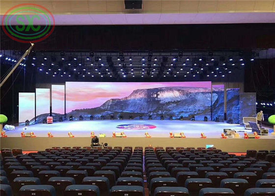 Écran d'intérieur de la configuration élevée P5 LED avec le playback en temps réel de soutien d'entrée de HDMI