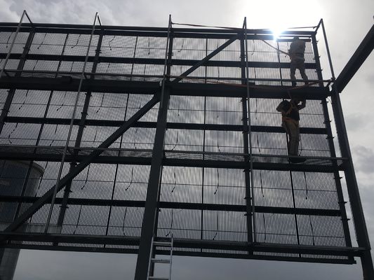 P3.91-7.82 Écran LED transparent à couleur complète 1000x1000 mm affichage en verre