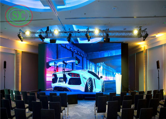Affichage LED de location P2.5 P3 P4 P5 P6 Écran 64x32 points Résolution du module et 128x128 points Résolution du cabinet