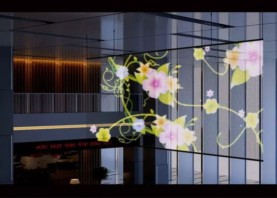 Écran LED transparent à haute luminosité