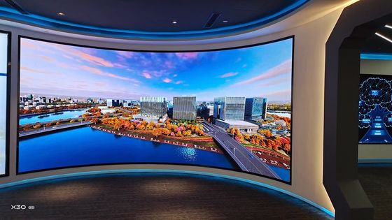 P4 Module d'affichage à couleur complète à écran vidéo LED flexible de 4 mm