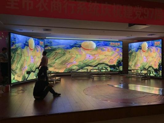 Écran LED couleur intérieur haute résolution HD COB GOB abordable  écran LED couleur intérieur