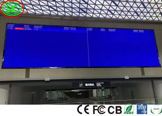 Affichage HD couleur entière intérieur P2 P2.5 P3 P4 Haute résolution Installation fixe Vidéo LED Panneaux muraux LED écran de fond de scène