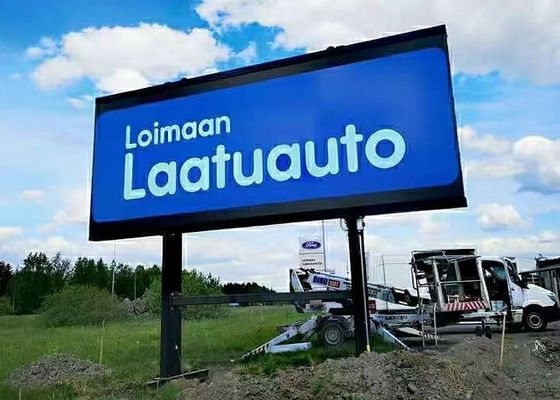 La publicité menée polychrome extérieure d'écran de visualisation du grand panneau d'affichage P8 grande imperméabilisent