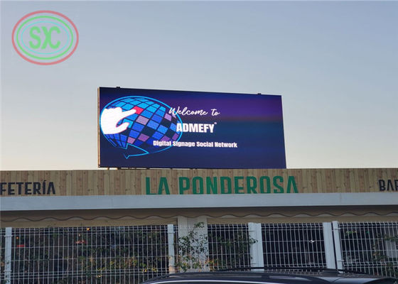 Panneau d'affichage mené extérieur IP65 d'affichage mené par P5 de la publicité d'écran imperméable