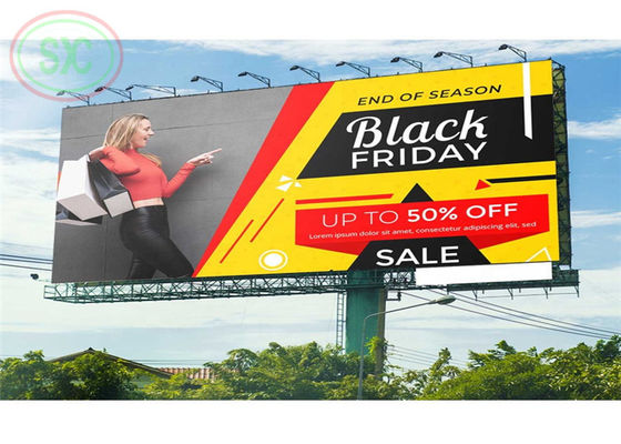 Bon prix HD P10 qu'extérieur a mené la moyenne d'affichage à LED de panneau d'affichage consomment le ² de 700 W/M en ligne
